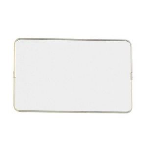Miroir laiton rectangulaire