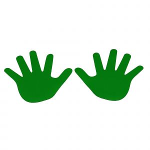 Sea Paires d'empreintes de pieds