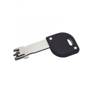 Verrou de blocage à bouton double entrée gauche finition marron - VAK KLEOPS - 0702S0006