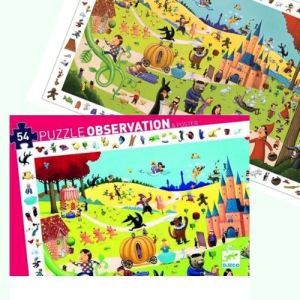 Djeco Contes - Puzzle Observation 54 pièces