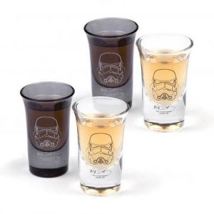 ThumbsUp! Lot de 4 verres à shot Star Wars - Stormtrooper