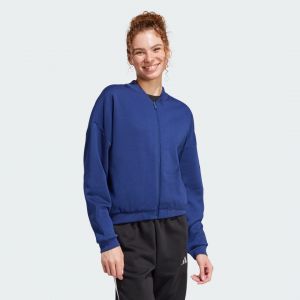 Adidas Veste Bomber Essentials Contemporary Logo, pointure X-Small - Taille X-Small