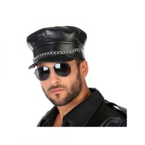 Bigbuy Casquette Cha&icirc;ne Noire