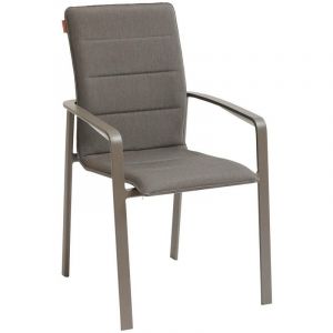 Image de Hesperide Fauteuil de jardin empilable Diese Mocha & Praline - Mocha / Praline