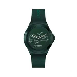 Lacoste Montre Homme Neocroc - 2011391 Bracelet Silicone Vert