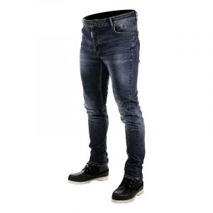 Overlap Jean moto Derek bleu Wash- US-29