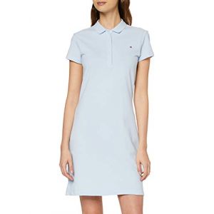 Image de Tommy Hilfiger Robe courte SLIM SHORT POLO DRESS SS Bleu - Taille S,M,L,XL,XS