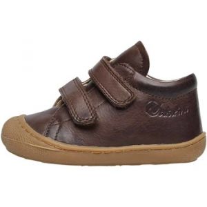 Naturino Cocoon VL-Chaussures Premiers Pas en Cuir, Marron foncé 20
