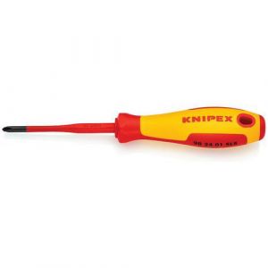 Image de Knipex Tournevis slim-empreinte mixte plat et ph1 - WERK : 98 24 01 SLS