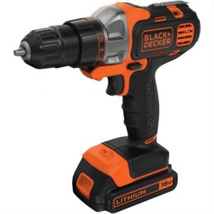 PerceuseVisseuse Multievo sansfil 18V BLACK DECKER Livrée avec 1 Batterie 1 5 Ah chargeu