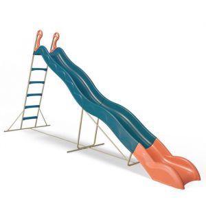 Trigano Toboggan valou Bleu 3,80 m, 3-12 ans