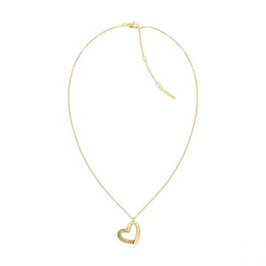 Collier Femme Calvin Klein Minimalist Hearts - 35000385 Acier Dor&eacute;