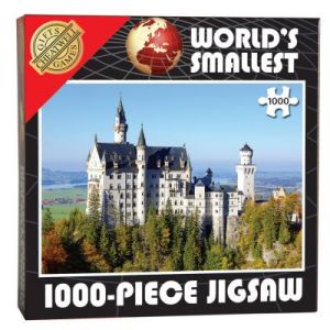Cheatwell Games Puzzle 1000 Pièces le Plus Petit du Monde – Château de Neuschwanstein