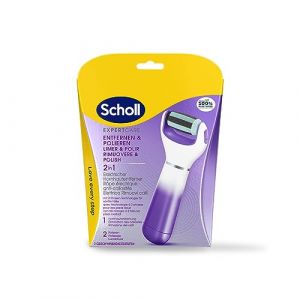 Scholl R&acirc;pe &eacute;lectrique pour les pieds 2 en 1 Smooth Velvet