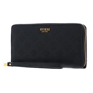 Guess Zanelle Cheque Organizer Black Logo