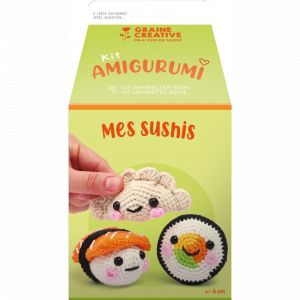 Graine Créative KIT AMIGURUMI MES SUSHIS