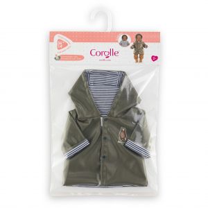 Corolle Cire reversible Petit Explorateur pour poupon 36 cm