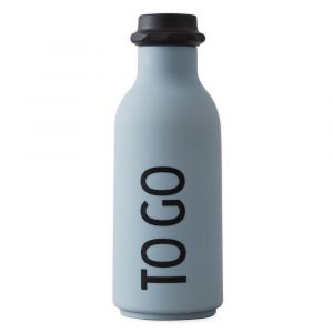 Design Letters Bouteille TO GO gris