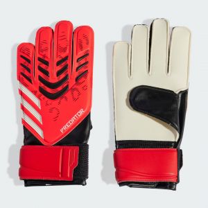 Adidas Gants De Gardien Predator Training Pure Victory - Lucid Red/noir/blanc Enfant, pointure 3½ - ['Rouge'] - Taille 3½