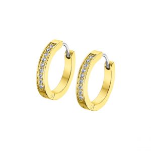 Boucles oreilles Lotus Style Bijoux Urban Woman LS2329-4-2 Acier doré