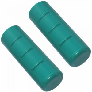 Cyclingcolors Poignée de brouette en PVC Souple diamètre 32mm Longueur utile 105mm à enmancher Chariot Vert (Paire)