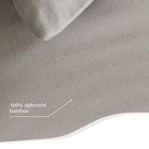 Tempur Home by Topper Sheet - Nature - 90 x 200 x 9 cm - Silky Soft Bamboo - Drap-housse sans repassage - Convient au sèche-linge