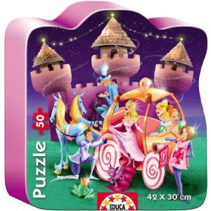 Educa Puzzle Mignon: Ch&acirc;teau de princesse 50 pi&egrave;ces