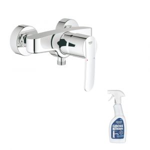 Image de Grohe Mitigeur douche mural Wave Cosmopolitan Quickfix + nettoyant Grohclean