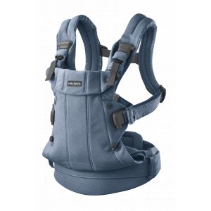 BabyBjörn Porte-Bébé Harmony - Bleu / Tissé chiné