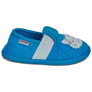 Giesswein Chaussons enfant TROSTADT Bleu - Taille 26,27,28,29,30