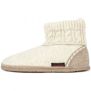 Image de Giesswein Freiburg Hi-Top Slippers Women, lamb melange EU 42 Chaussons & Pantoufles