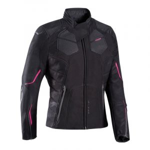 Ixon Blouson textile femme Cell noir/fushia- XL