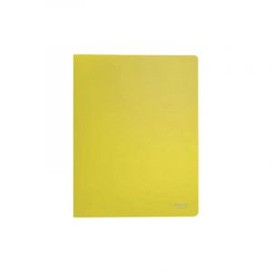 Leitz Protège-documents Recycle, A4, PP, 40 pochettes, jaune - Lot de 3