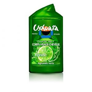 Ushuaïa Tonifie - Douche 3 en 1 corps-visage-cheveux aux Agrumes verts