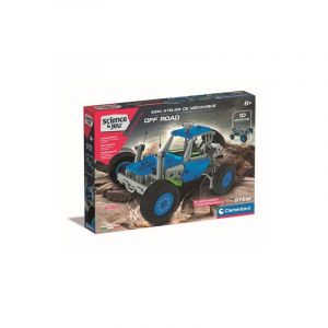Clementoni Coffret de Construction pour Assembler d’Incroyables modèles de véhicules Tout-terrains-Jeux Éducatif pour Enfant-Fabriqué en Italie-Dès 8 Ans, 52820, Multicolroe