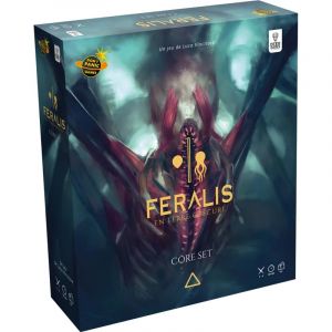 Don't Panic Games | Feralis, en Terres Obscures | Jeu de société | À partir de 14 Ans | 2-4 Joueurs | 30-60 Minutes