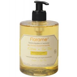 Image de Florame Savon liquide Citron-Tea Tree assainissant