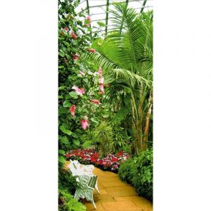 AG Winter garden, intiss&eacute; photo mural, 90 x 202 cm, 1 part ART