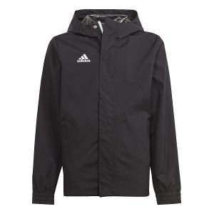 Adidas Veste All Weather Entrada 22 - Noir/blanc Enfant, pointure 128 cm - Noir - Taille 128 cm