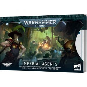 Games Workshop Figurine Warhammer 40k - Index Cards V.10 Agents de L'Imperium