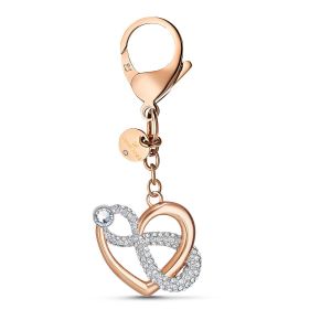 Swarovski SMALL ACCESSORIES 5530885 Rose Coeur infini