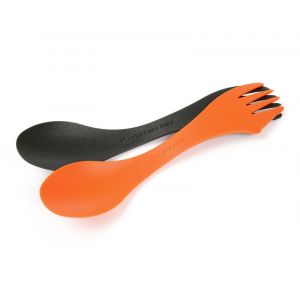 Light my fire Spork Original Bio 2-Pack - Couvert orange/noir