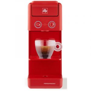 illy Cafetière à dosette Y3.3 Rouge Expresso & Coffee