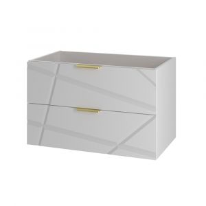 Meuble sous-vasque 80cm Aurora Blanc