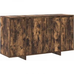 VidaXL Buffet Chêne fumé 135 x 41 x 69 cm Bois d'ingénierie
