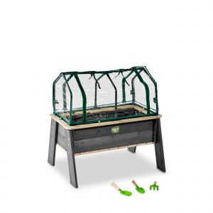 Exit Toys Carré potager sur pieds avec serre et outils de jardinage Aksent L