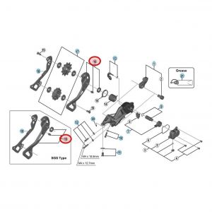 Shimano Chape externe pour dérailleur xtr m9000 - chape longue