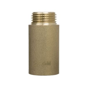 3/4 'BSP (22mm) Tuyau Enfilez Extension Femme Homme x Fonte Laiton Fer 20mm de long