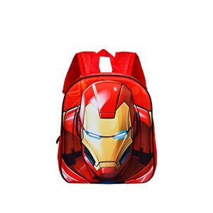 Karactermania Sac d'école sac à dos Stark Iron Man Marvel 3D 31cm rouge