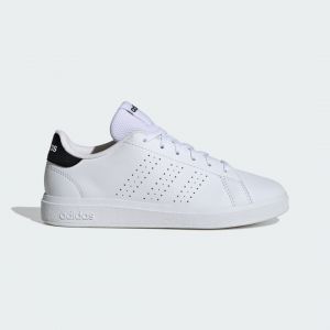 Adidas Mixte Advantage 2.0 Shoes Junior Chaussures Basses non liées au Football, Cloud White/Cloud White/Core Black, 36 2/3 EU